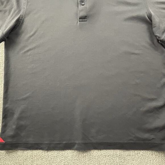 UNTUCKit Polo Shirt Adult Large Black Short Sleeve Casual Preppy Men's - Picture 6 of 14